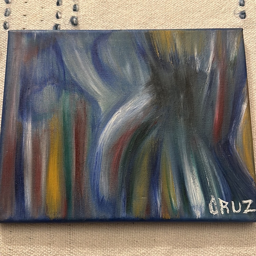 Hand painted painting
